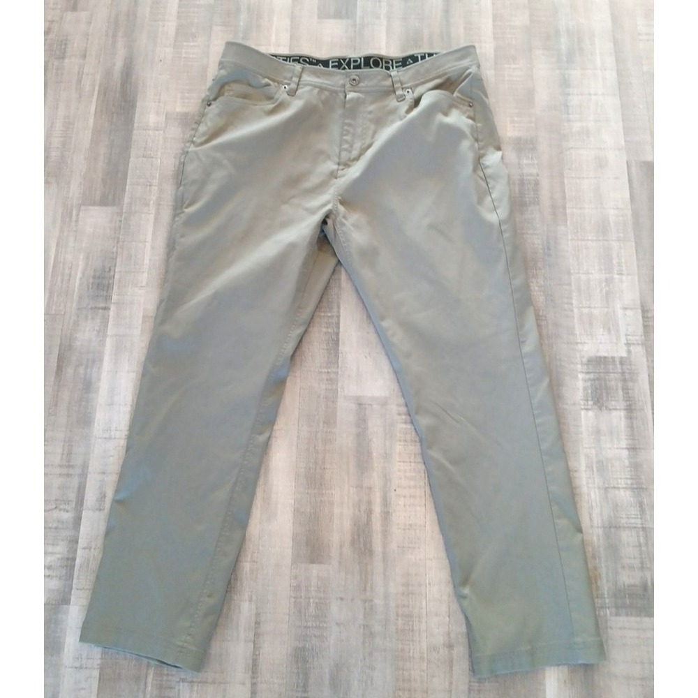 Gerry Venture Gray Fleece Lined Cargo Pants Mens‎ 36x30 Stretch Water Resistant